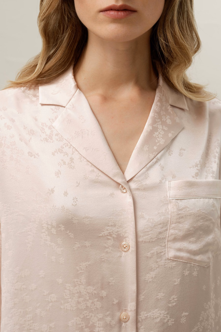 YING Conjunto de Pijamas Jacquard