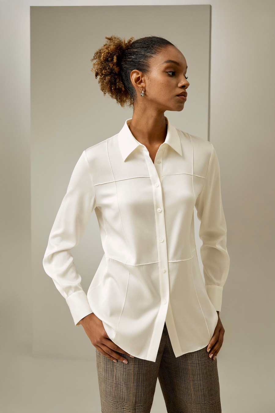 Blusa de Seda Sprezzatura