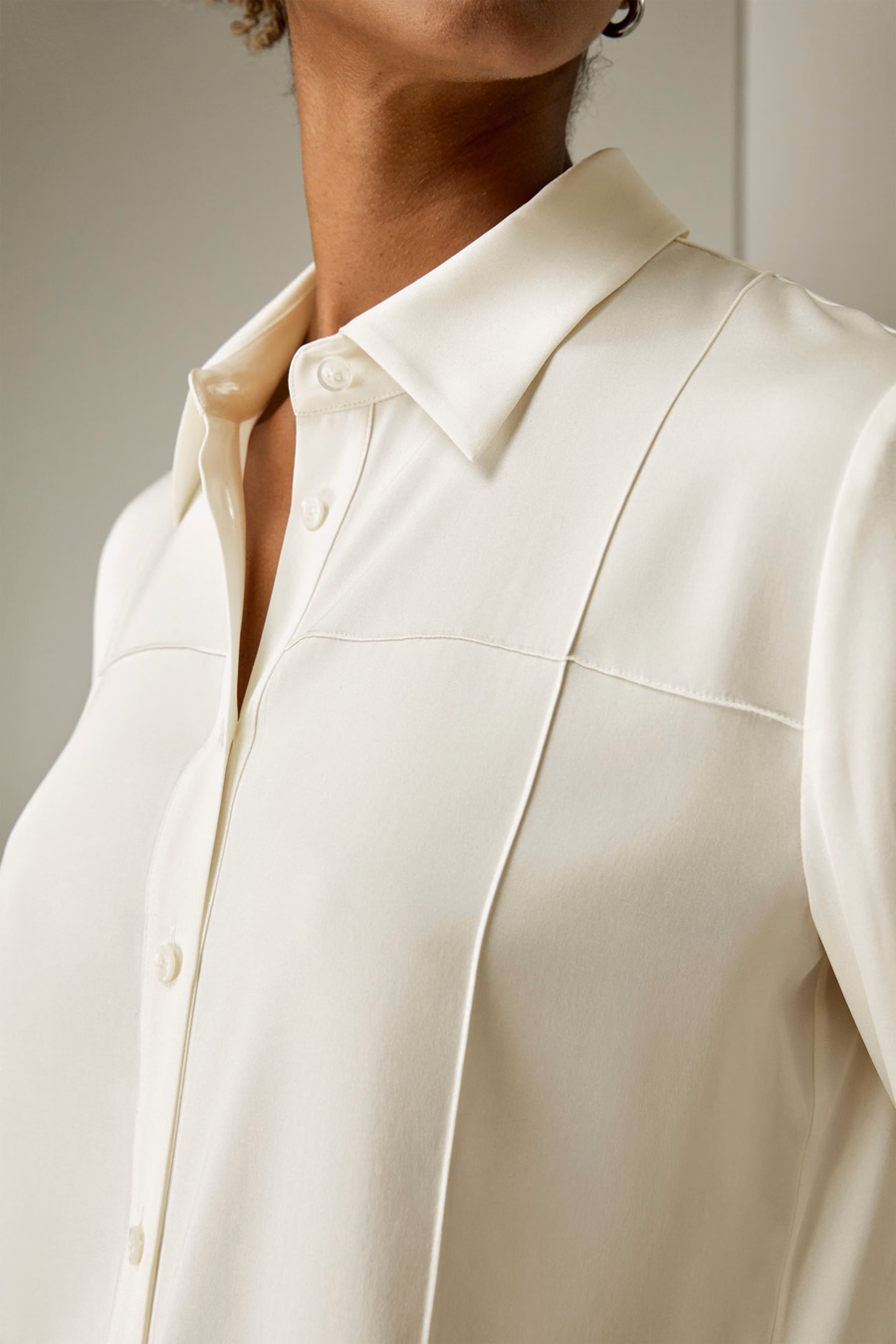 Blusa de Seda Sprezzatura