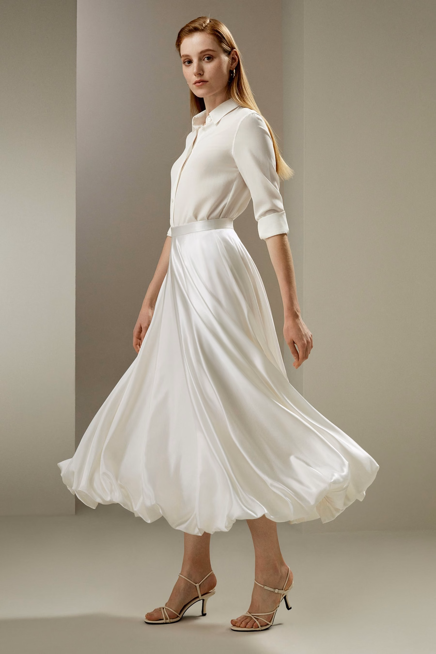 LILYSILK X LYDIA MILLEN Falda Snowdrop