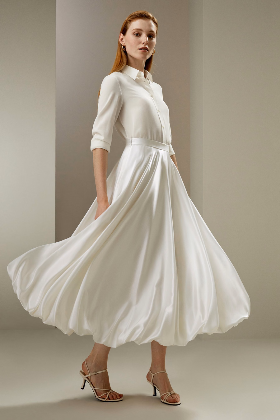 LILYSILK X LYDIA MILLEN Falda Snowdrop