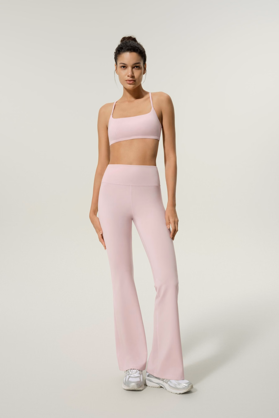Leggings de flujo con drapeado SilkContour™