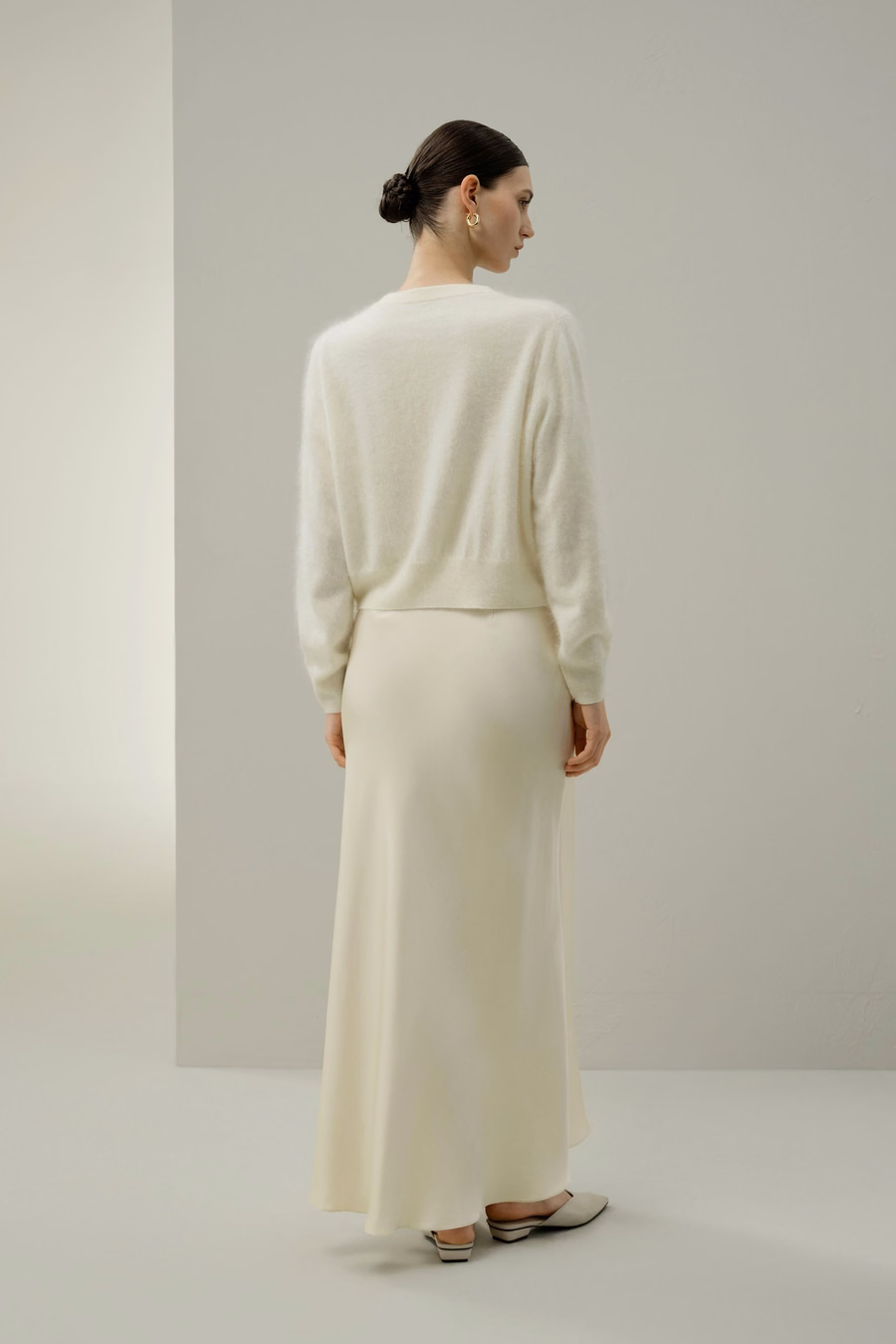 Cardigan de cachemira cepillada ultra suave