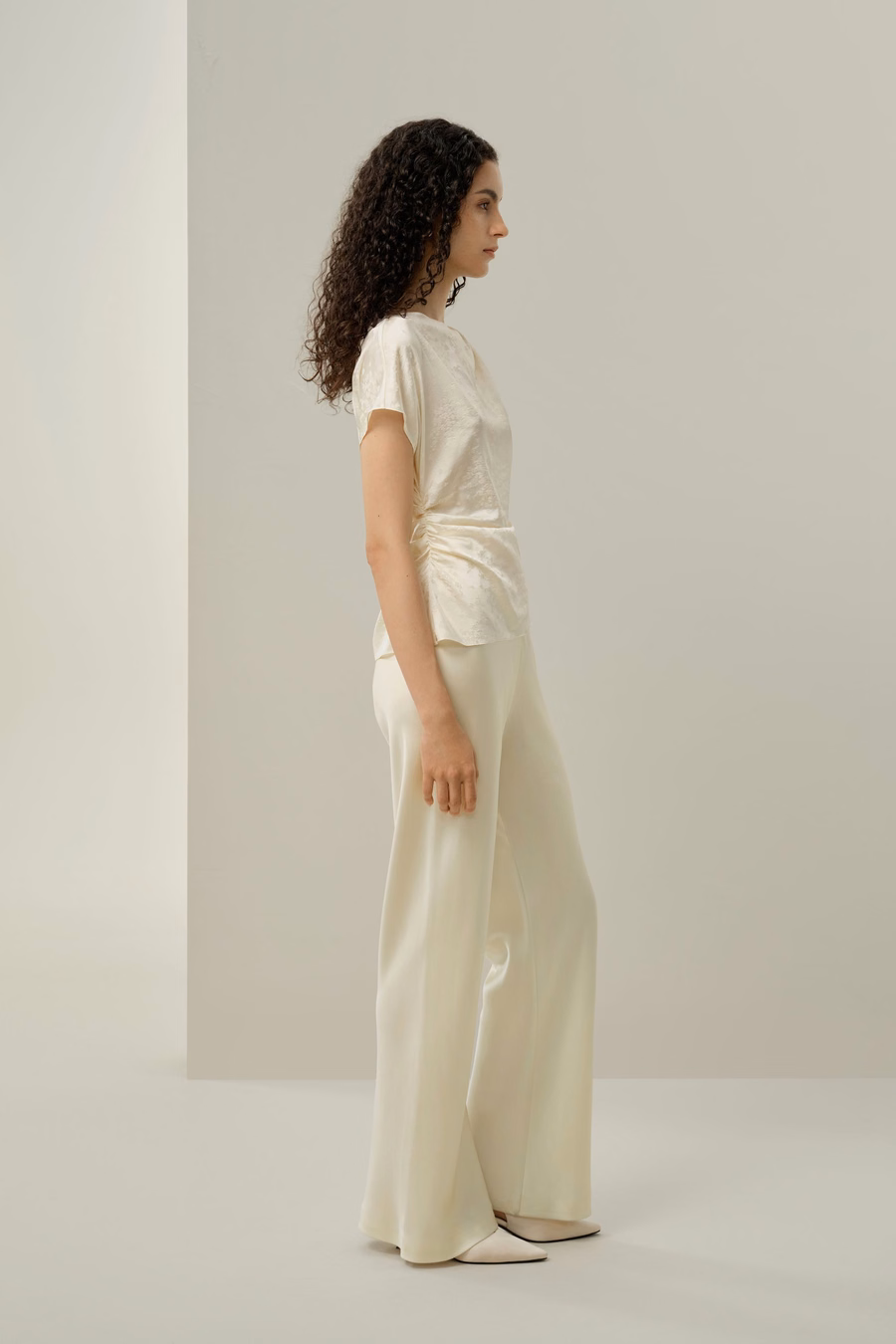Top de Seda Jacquard YING