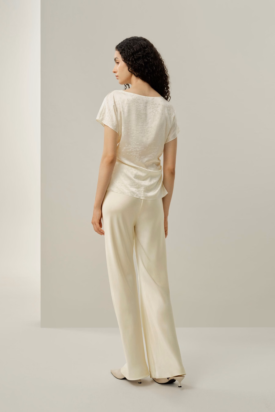 Top de Seda Jacquard YING