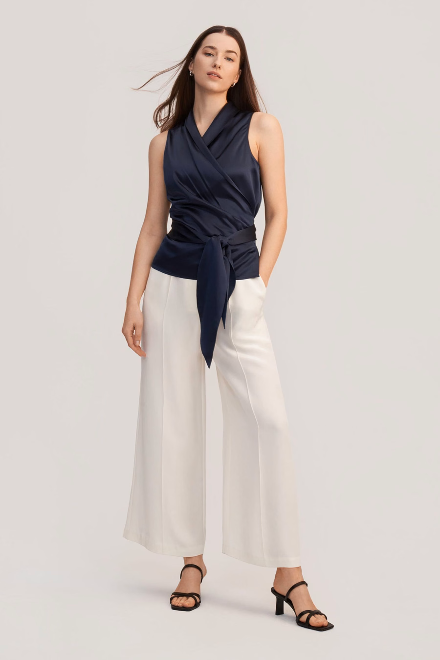 Blusa Elegante de Seda para Mujeres