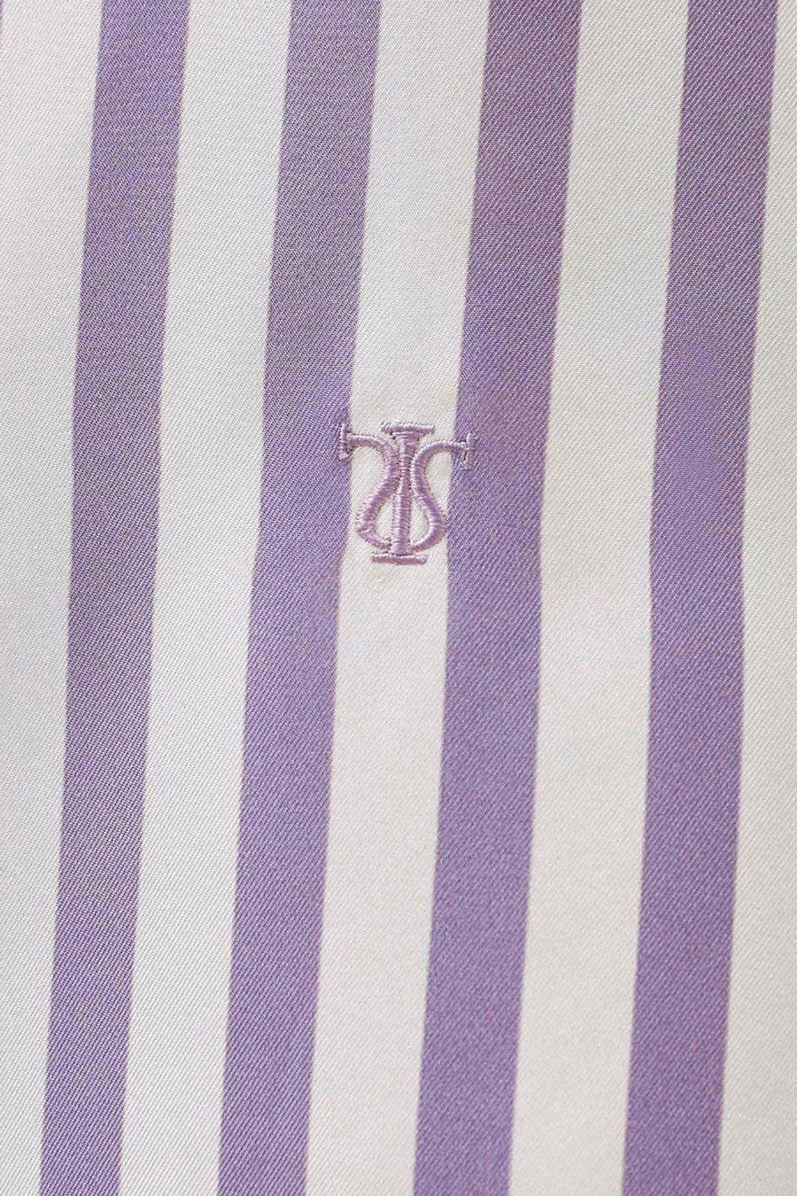 Camisa de seda a rayas Amalfi