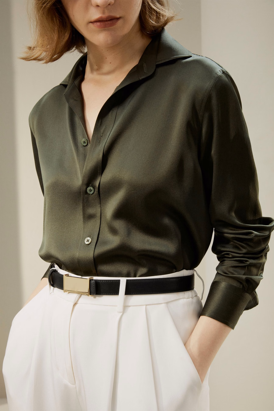 Camisa de Seda a Medida
