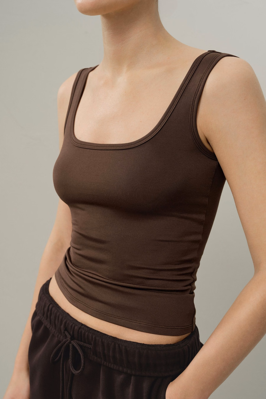 Tank de Jersey de Seda Breeze