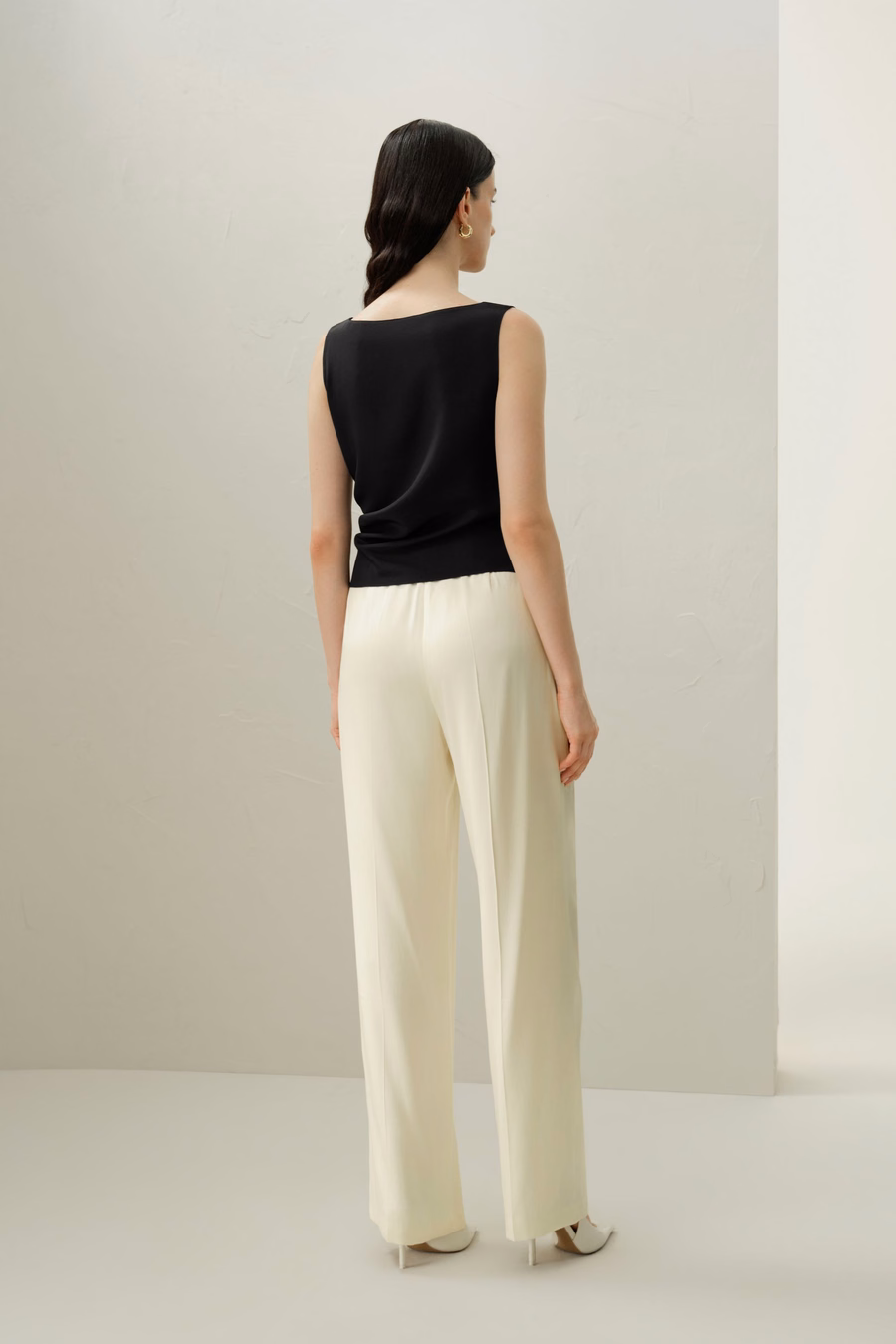 Top Élise con forma de V